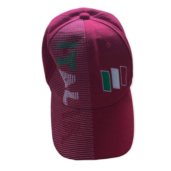 Capello Di Stuff Italia Italy Red Flag Logo Baseball Hat - Picture 1 of 12